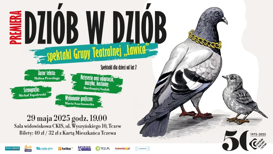 Dziób w dziób - spektakl Grupy Teatralnej Ławica |PREMIERA