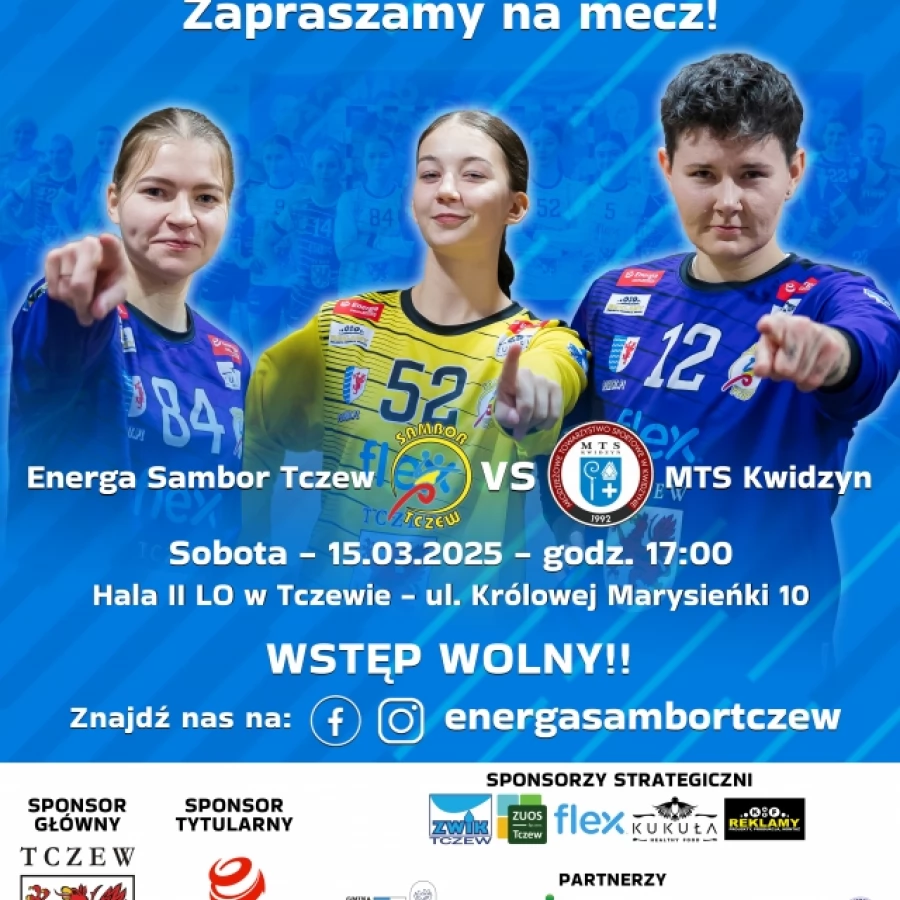 Energa Sambor Tczew po dłuższej przerwie gra u siebie!