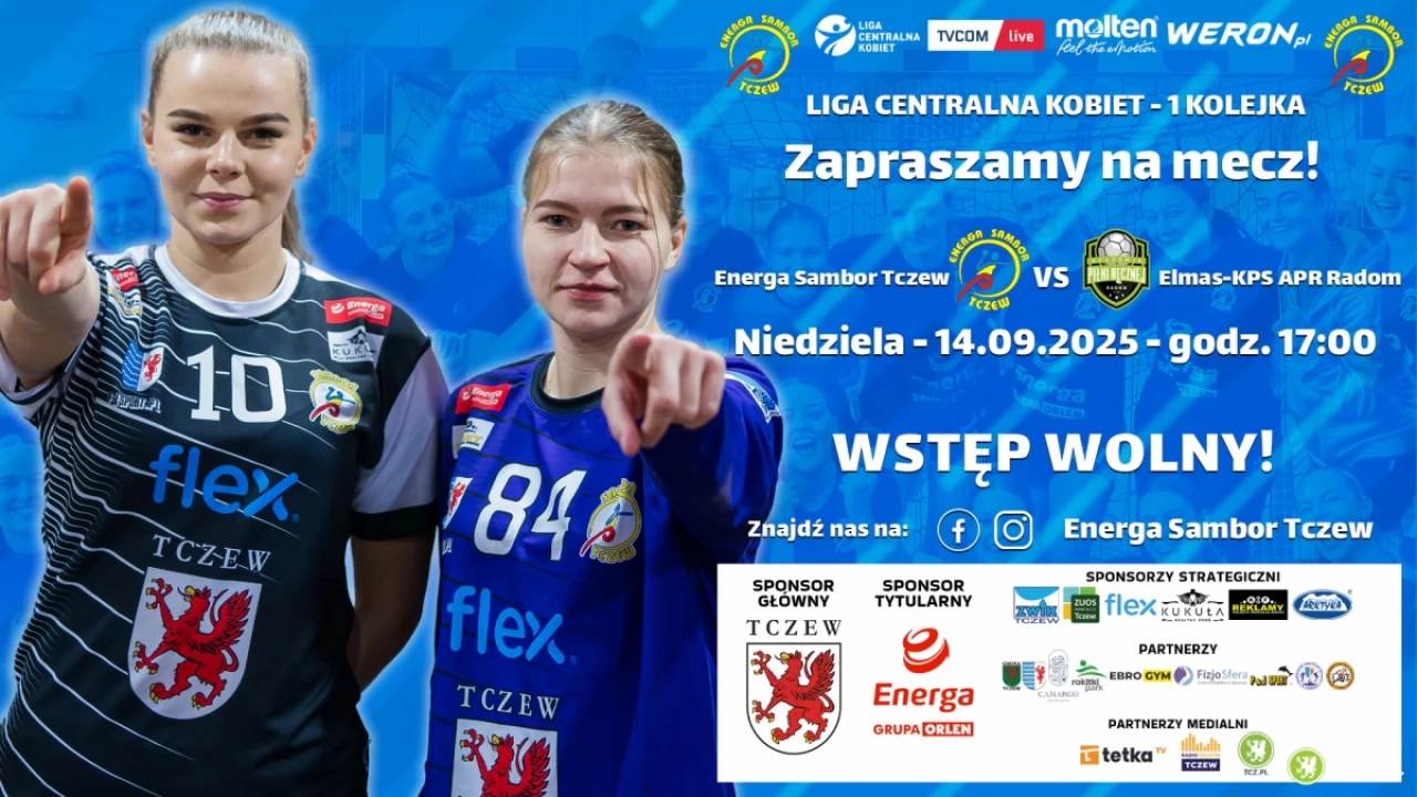 Energa Sambor Tczew zaprasza na inaugurację Ligi Centralnej Kobiet!