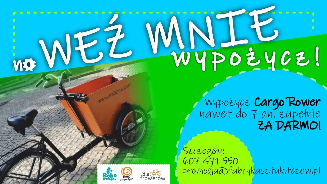 Fabryka Sztuk zaprasza do testowania roweru cargo