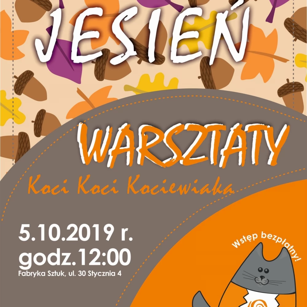 Fabryka Sztuk zaprasza na jesienne warsztaty