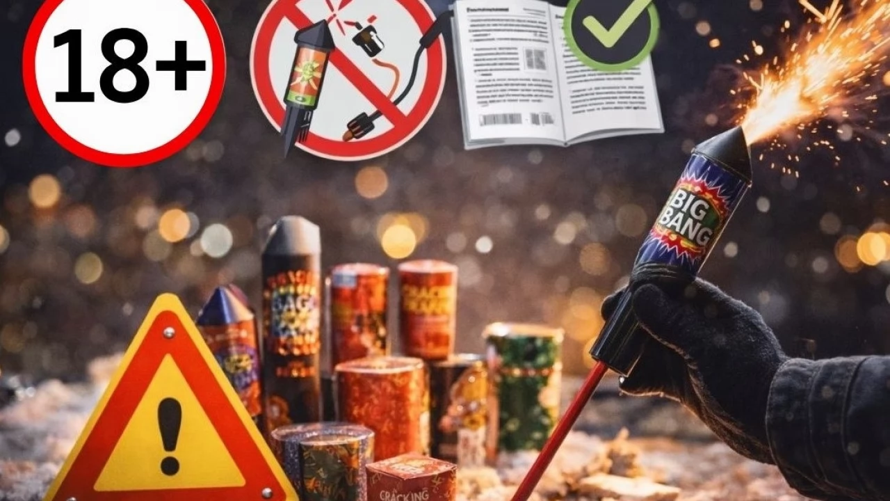 Fajerwerki to nie zabawki. O bezpieczeństwie przed noworocznym pokazem