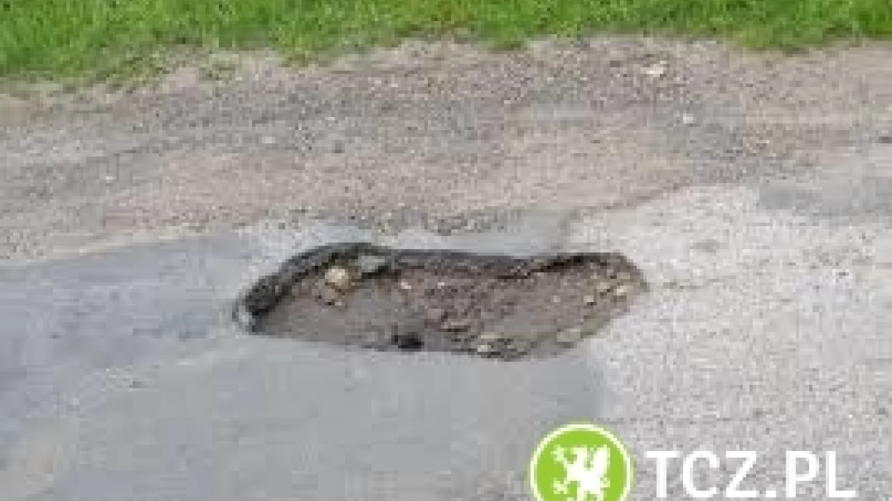 Fatalny stan ulicy Bałdowskiej