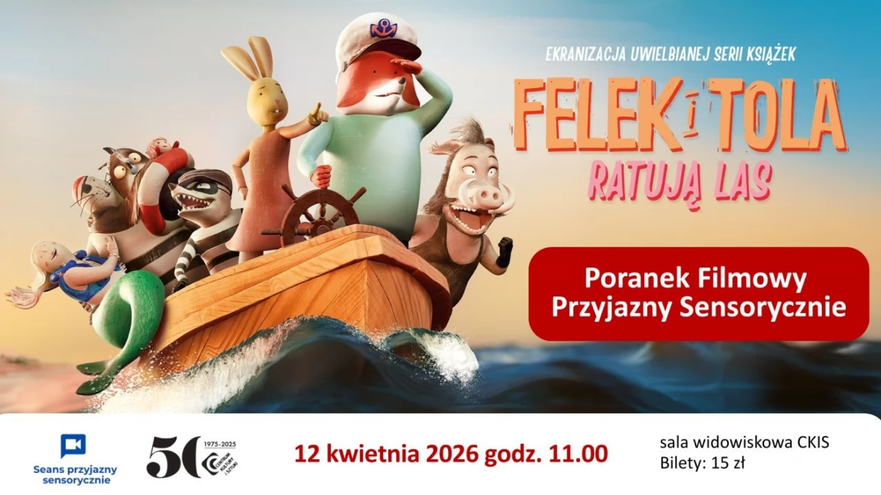 Felek i Tola ratują las - Poranek Filmowy Przyjazny Sensorycznie