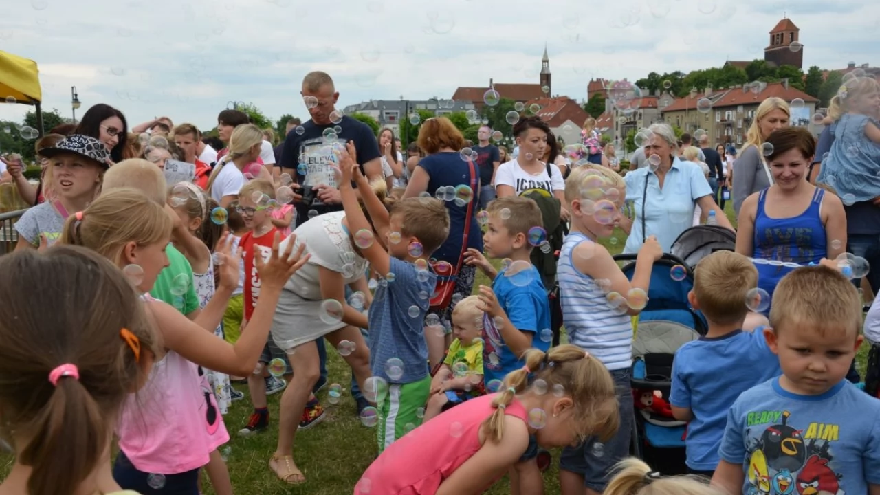 Festiwal Baniek Mydlanych nad Wisłą