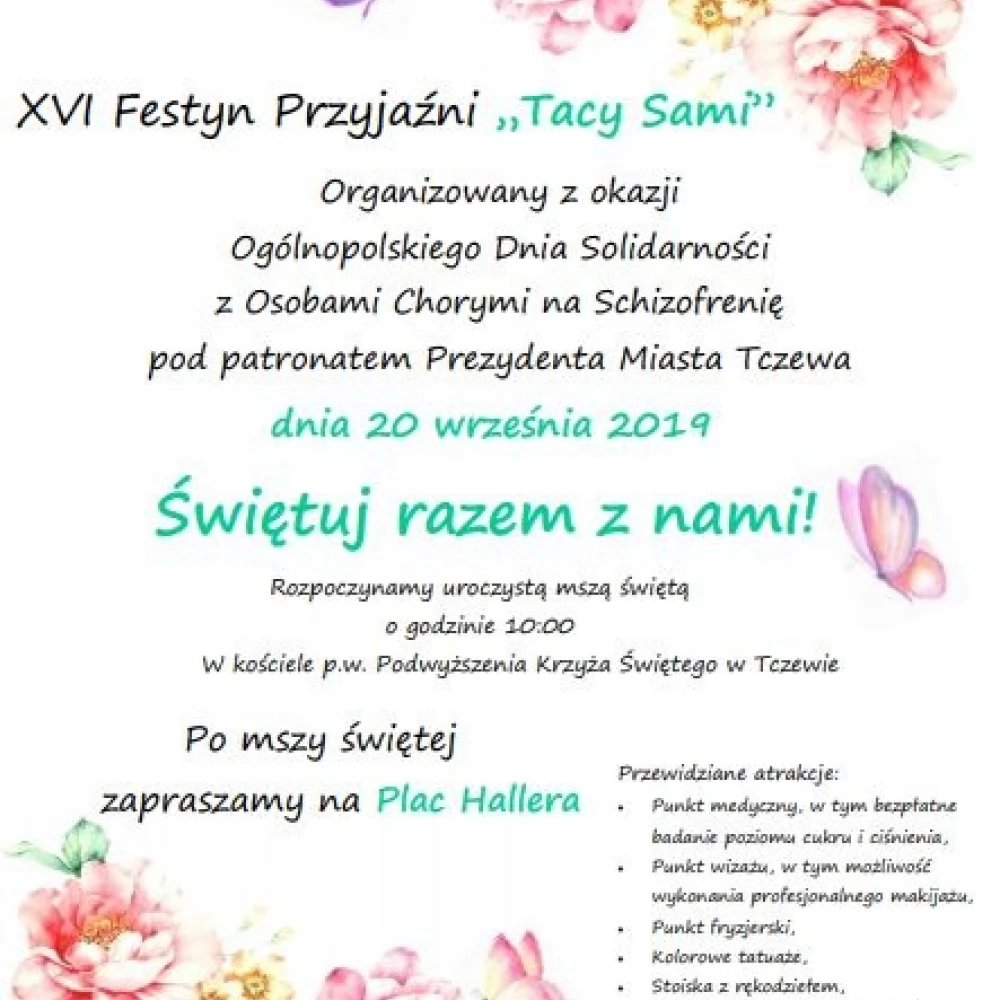 Festyn Przyjaźni "Tacy Sami"