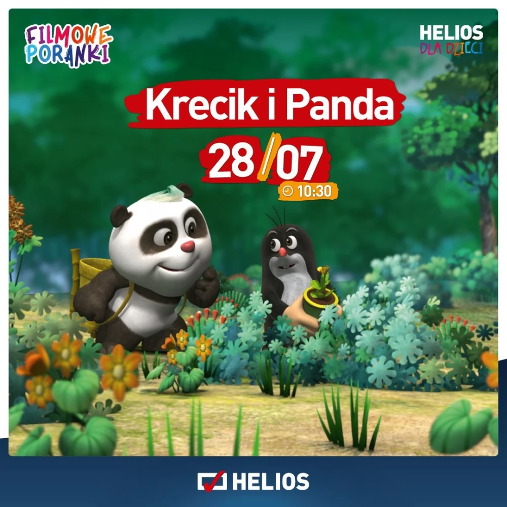 Filmowe Poranki - Krecik i Panda cz.4