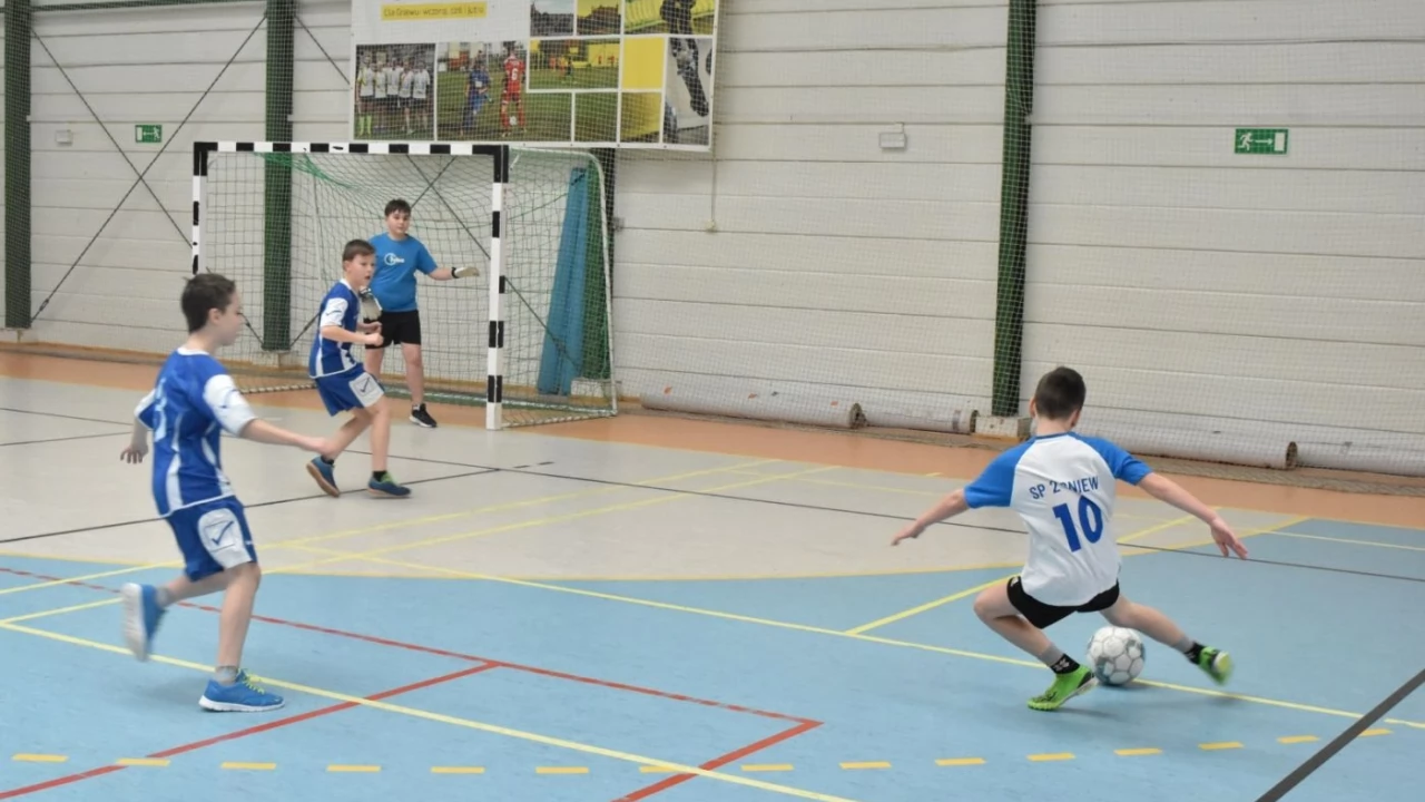 Futsalowe zmagania dzieci