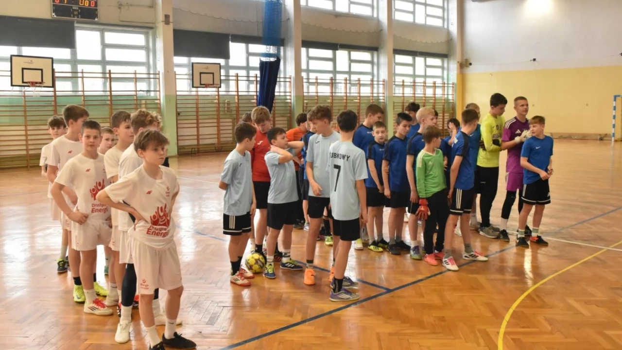 Futsalowe zmagania dzieci