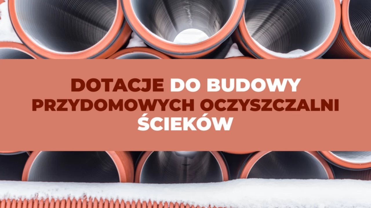 Gmina Tczew. Dotacje do budowy przydomowych oczyszczalni ścieków
