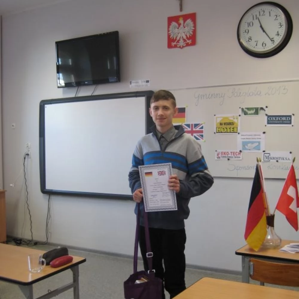 Gminny poliglota już wybrany