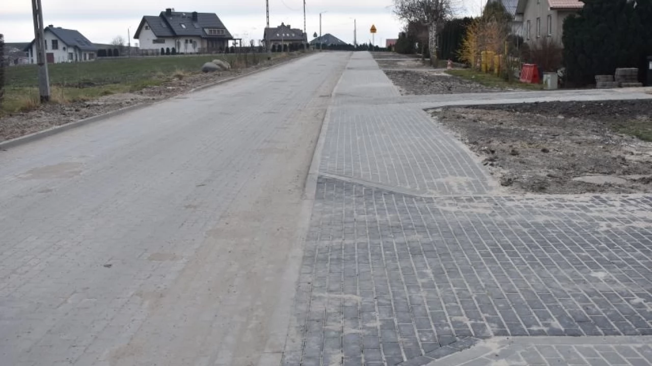 Gniew. Przebudowali ulicę Kapinosa