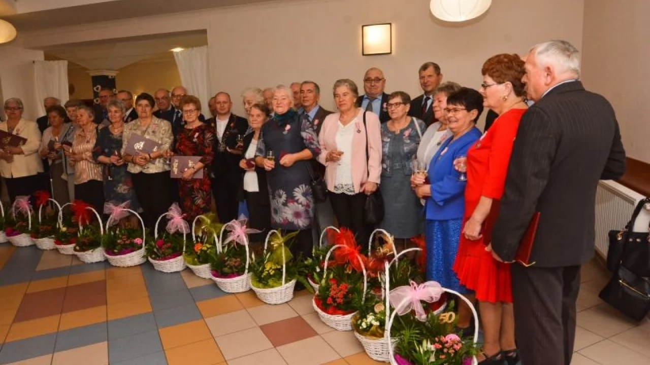 Gniew. Świętowali 50-lecie ślubu