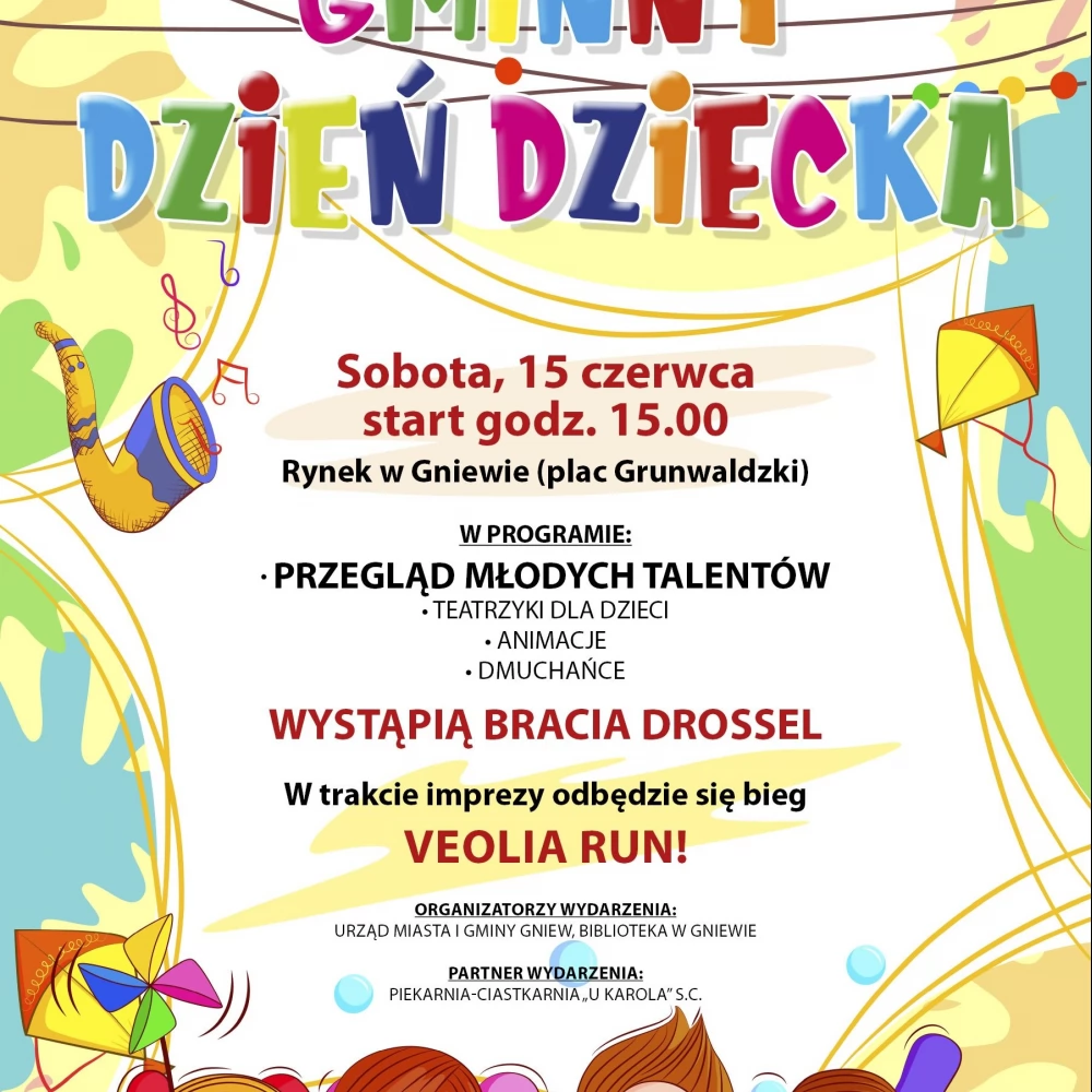 Gniewianie zapraszają na Gminny Dzień Dziecka