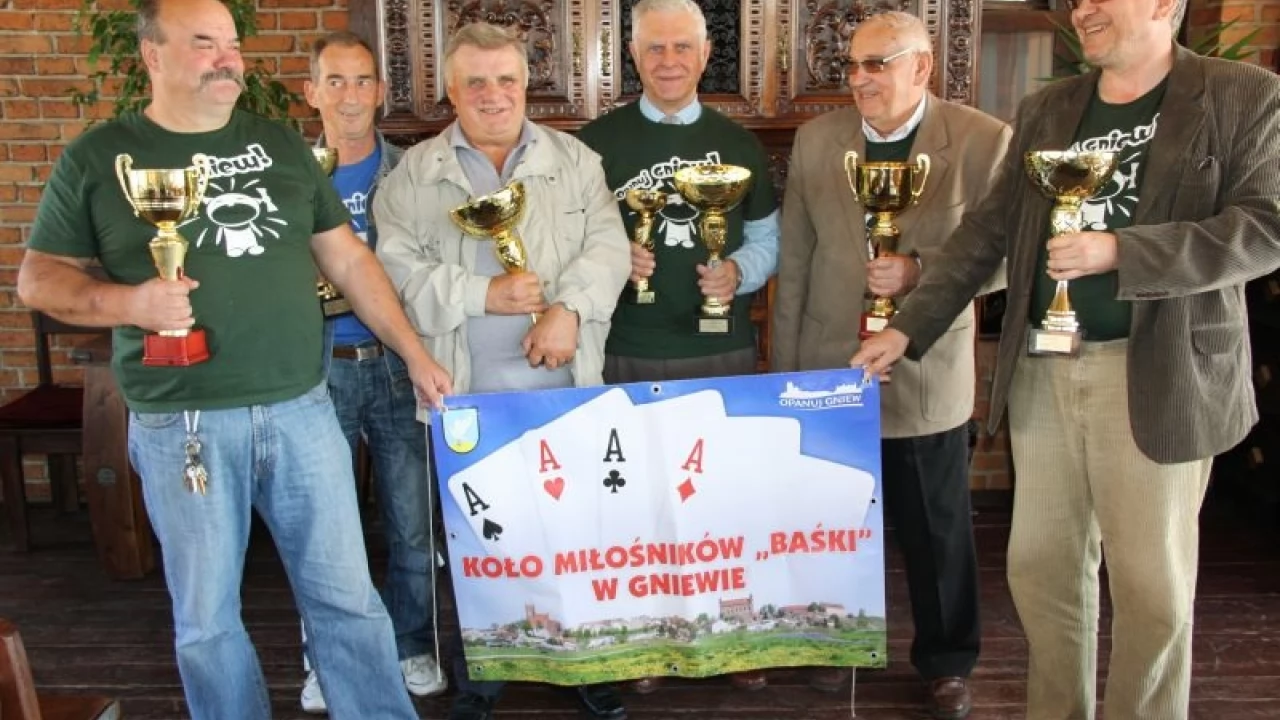 Gniewscy pasjonaci "Baśki" mistrzami Polski