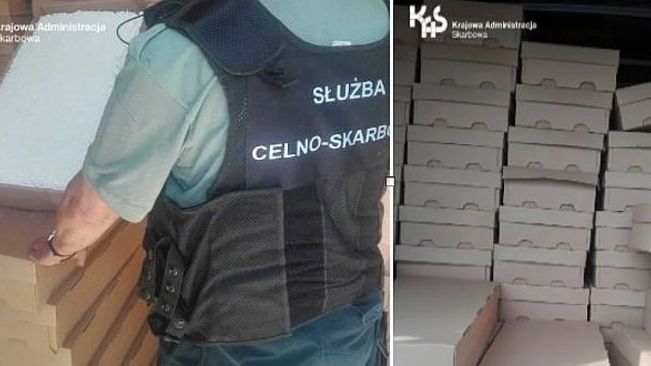 Gniszewo. 960 tysięcy filtrów papierosowych w aucie zatrzymanym do kontroli