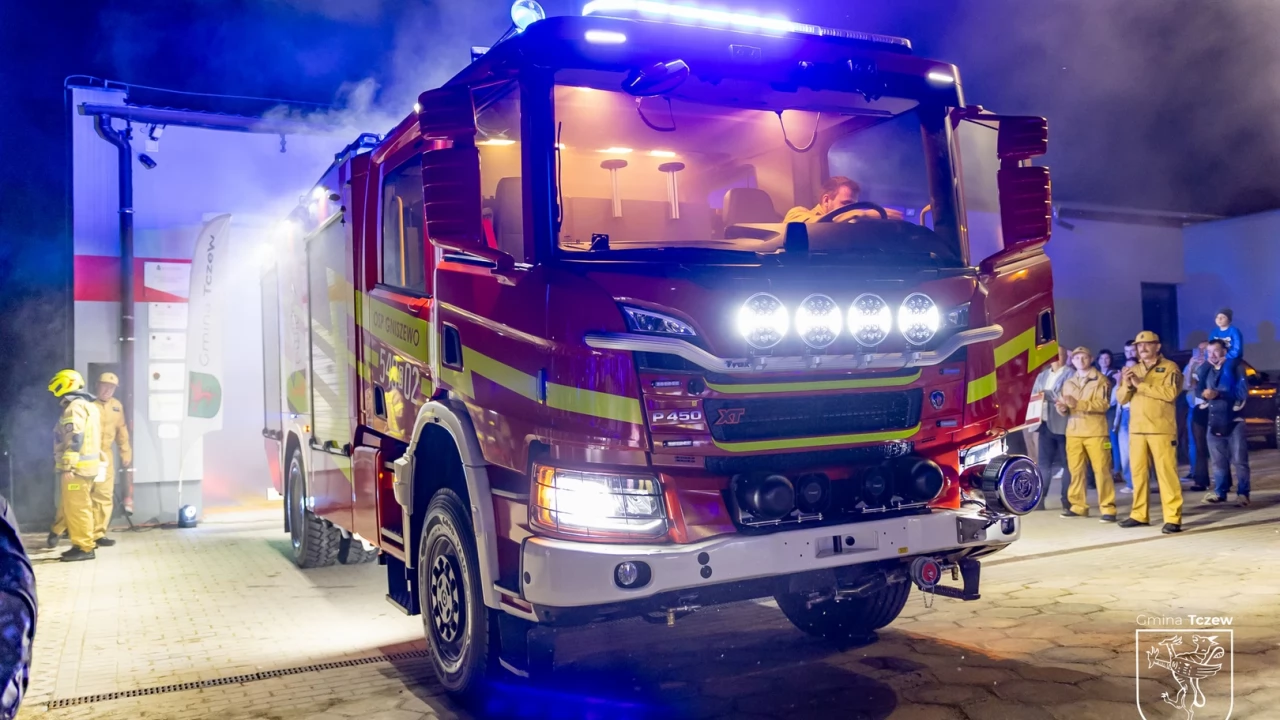 Gniszewo cieszy się z nowego strażackiego auta