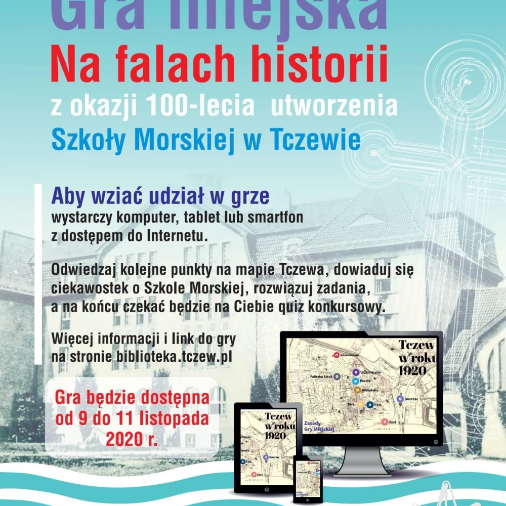 Gra mobilna "Na falach morskiej historii"