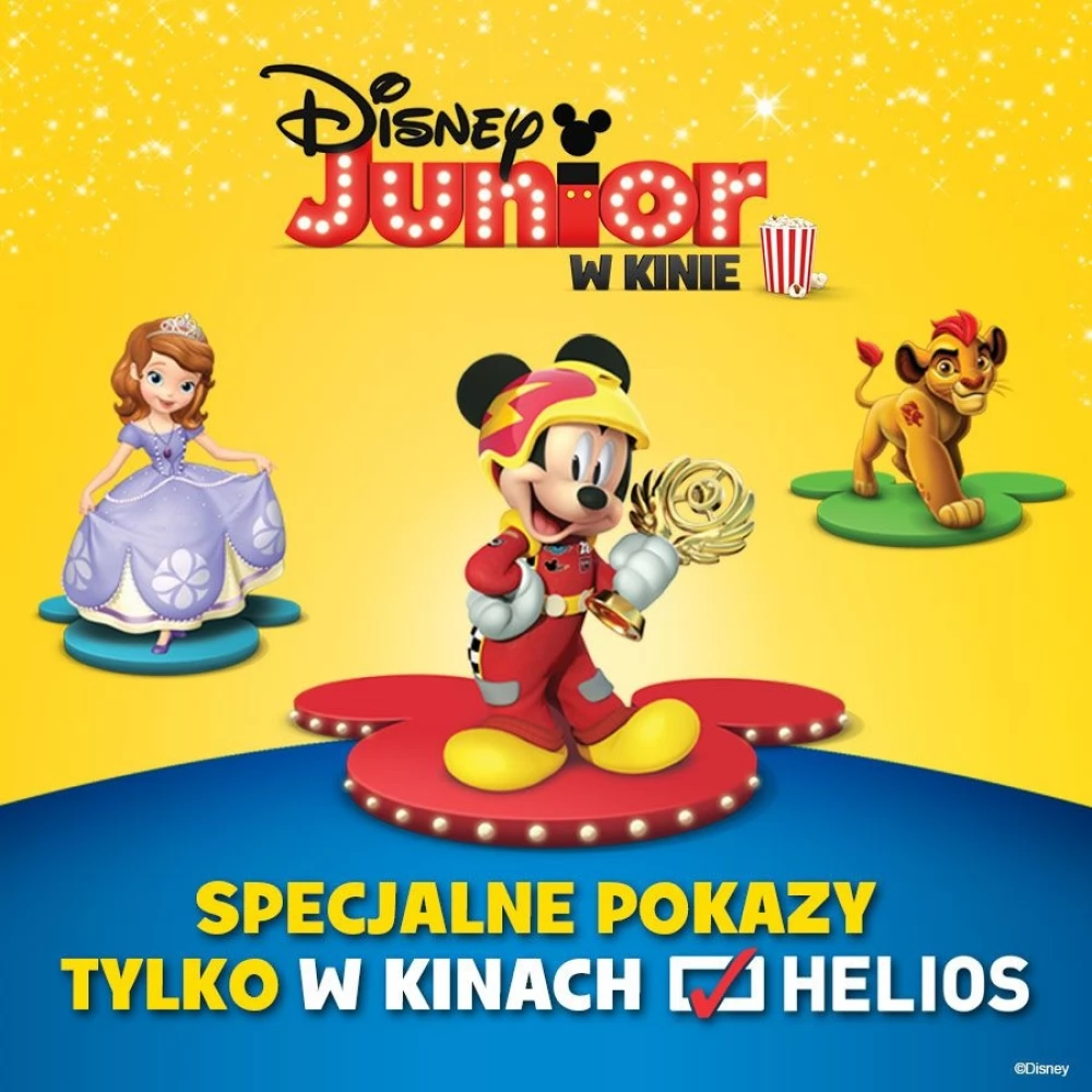Helios zaprasza na kolejną edycję "Disney Junior w Kinie"