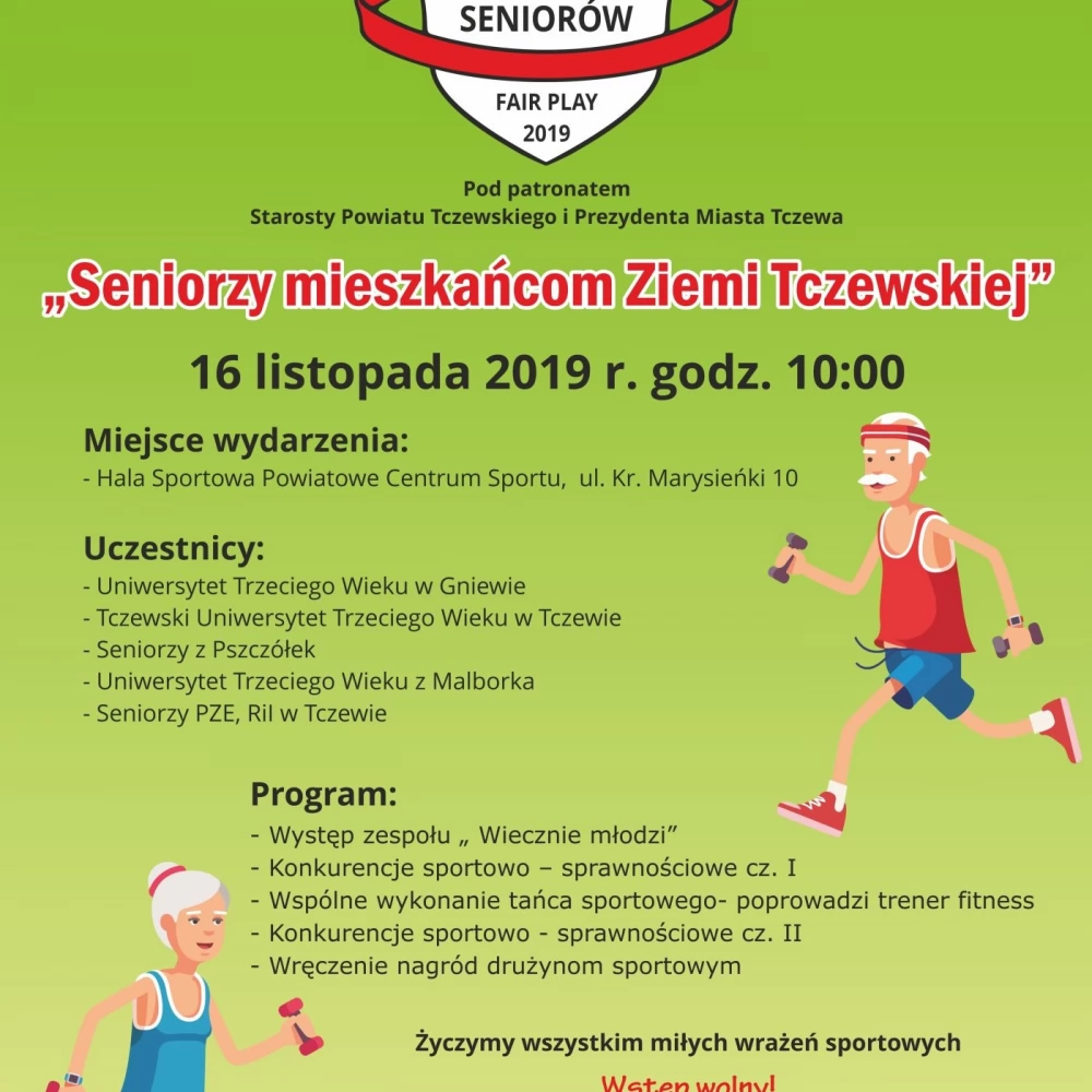 III Powiatowa Spartakiada Seniorów Fair Play