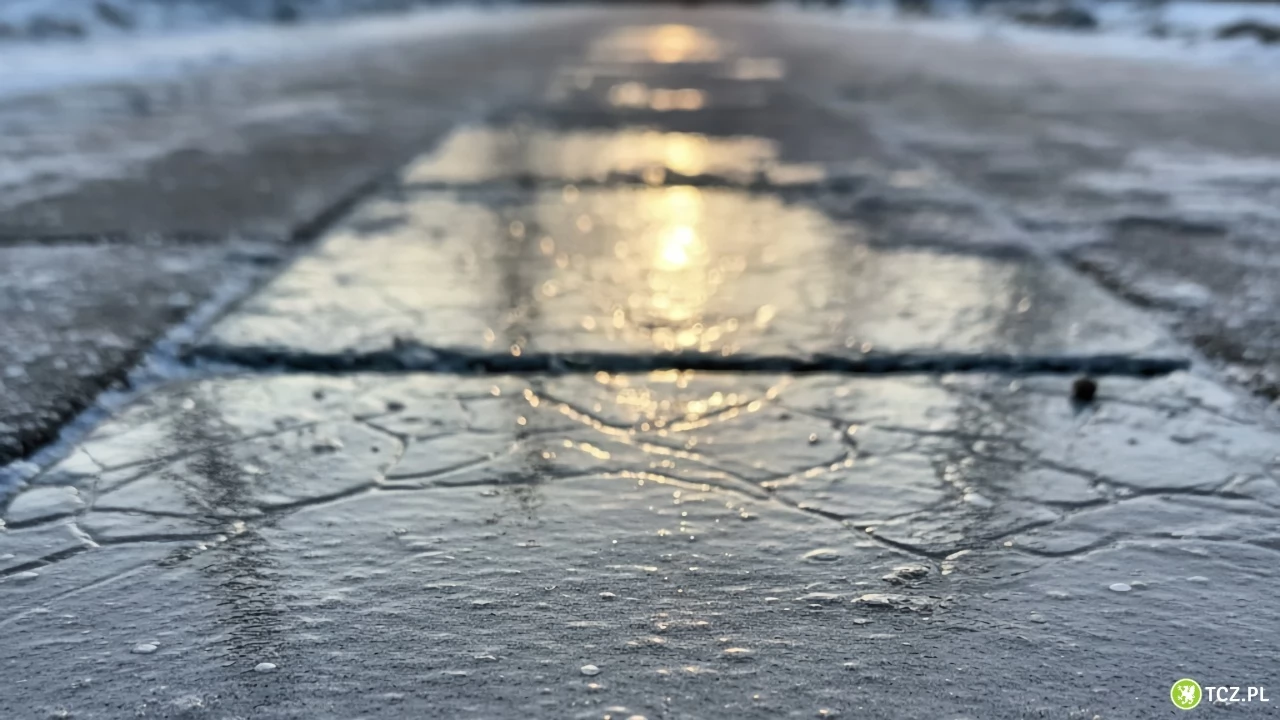 IMGW ostrzega przed marznącym deszczem