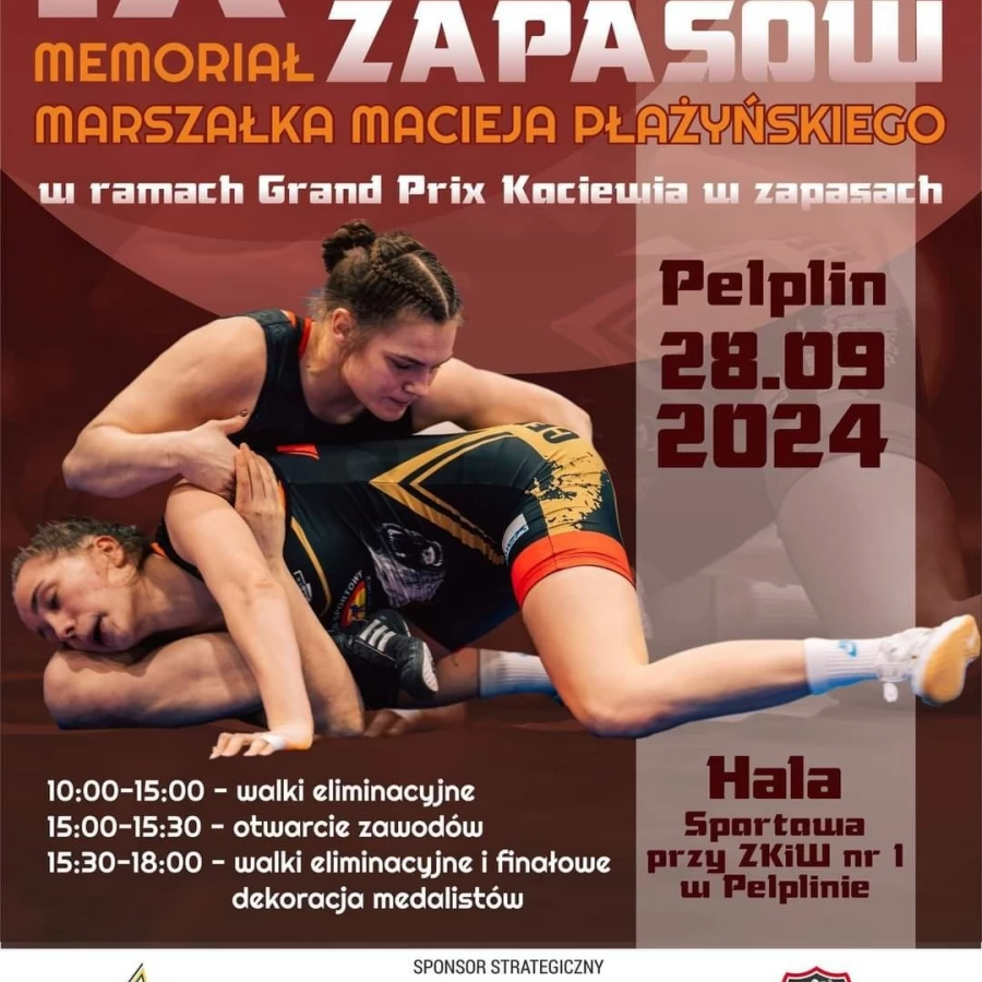 IX Gala Zapasów - Memoriał Marszałka Macieja Płażyńskiego