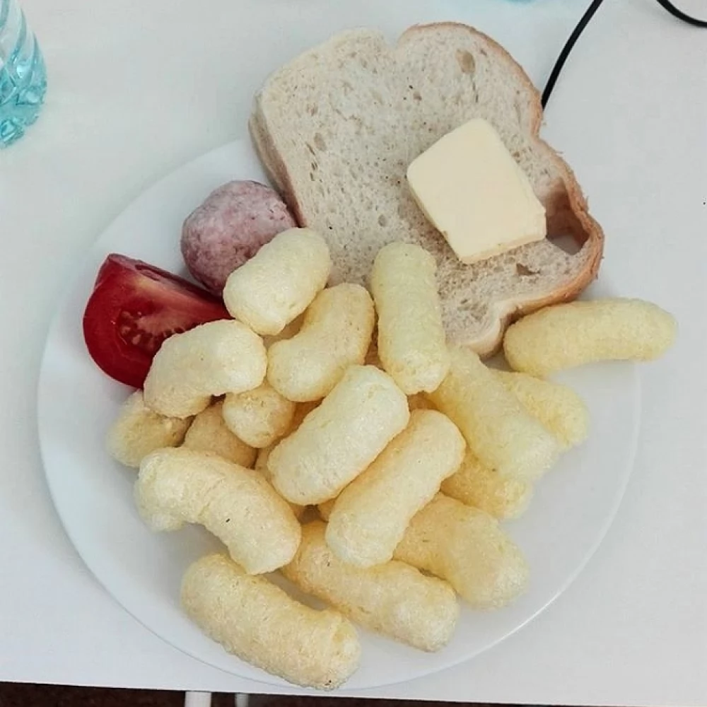 Jedzenie w tczewskim szpitalu dla dwulatka