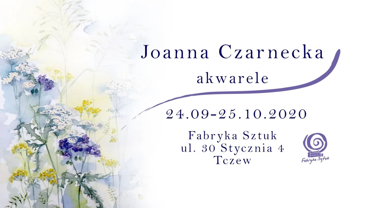Joanna Czarnecka. Akwarela - wystawa