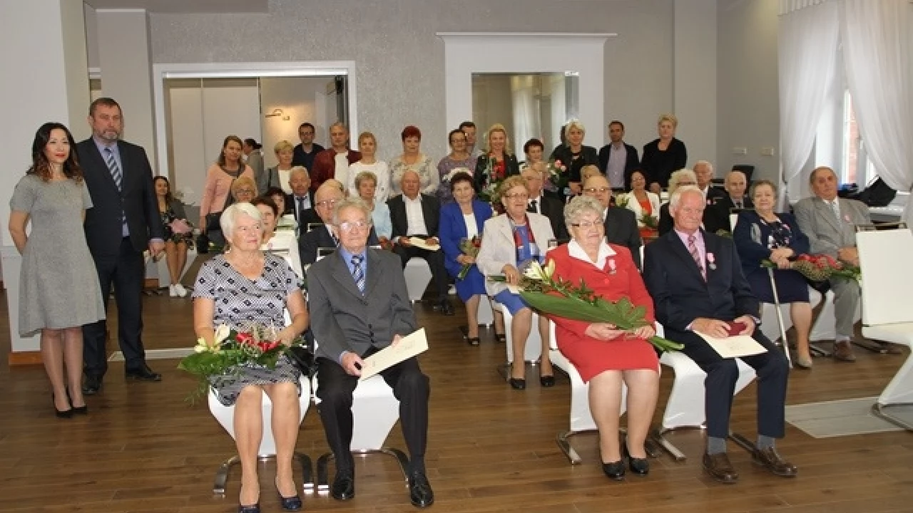 Jubilaci nagrodzeni za długoletnie pożycie