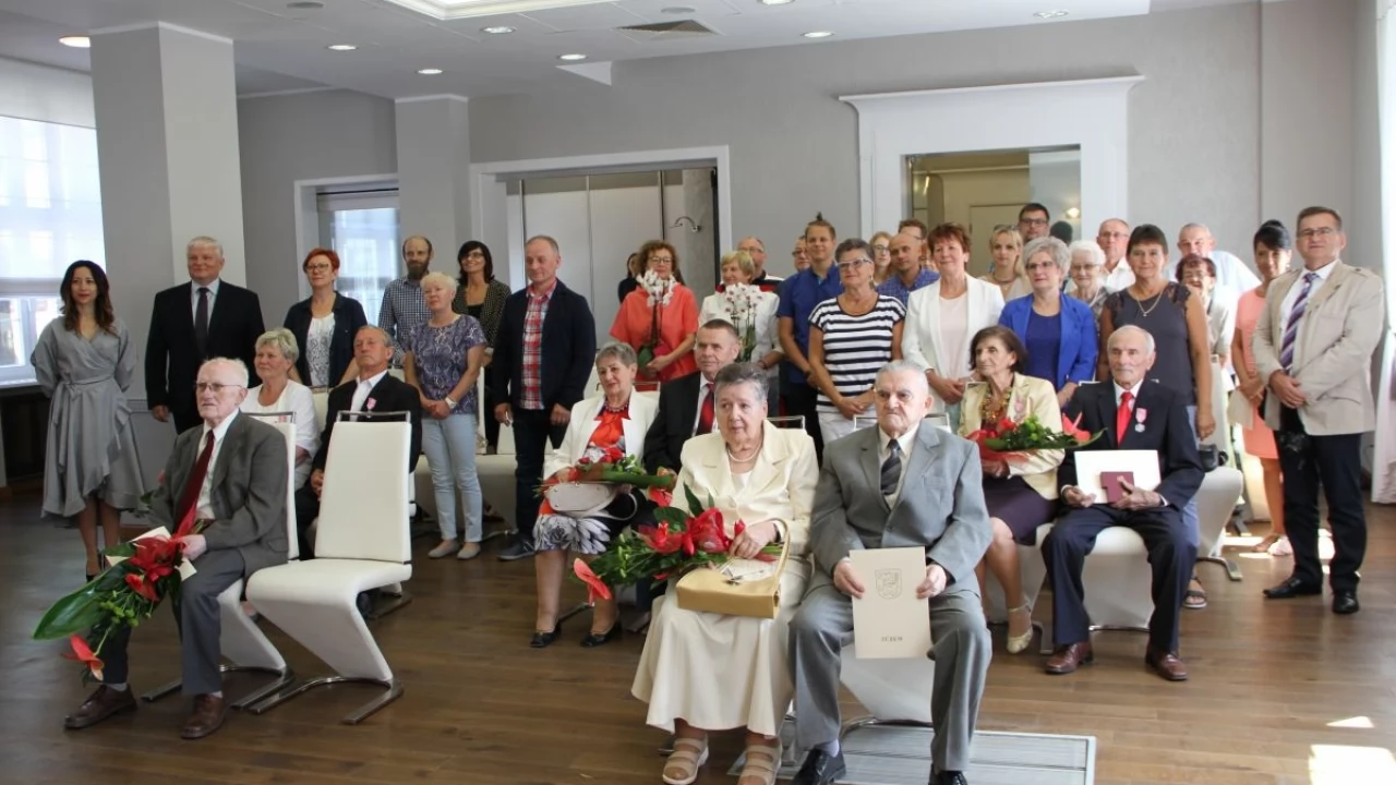 Jubilaci nagrodzeni za długoletnie pożycie