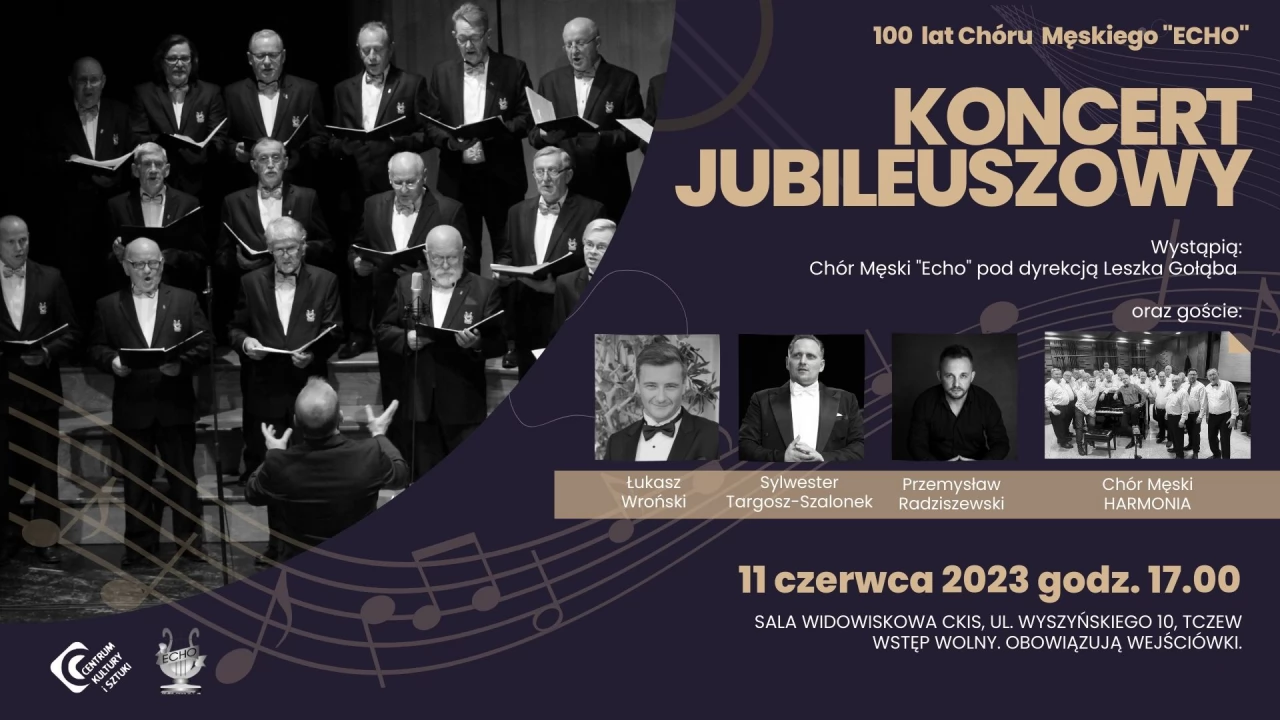 Jubileusz 100-lecia Chóru Męskiego "Echo" - Koncert Jubileuszowy