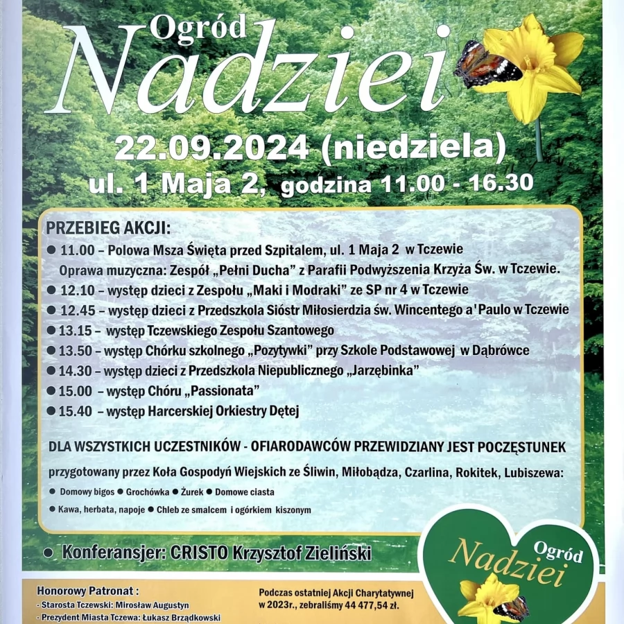 Już w niedzielę akcja charytatywna "Ogród Nadziei"