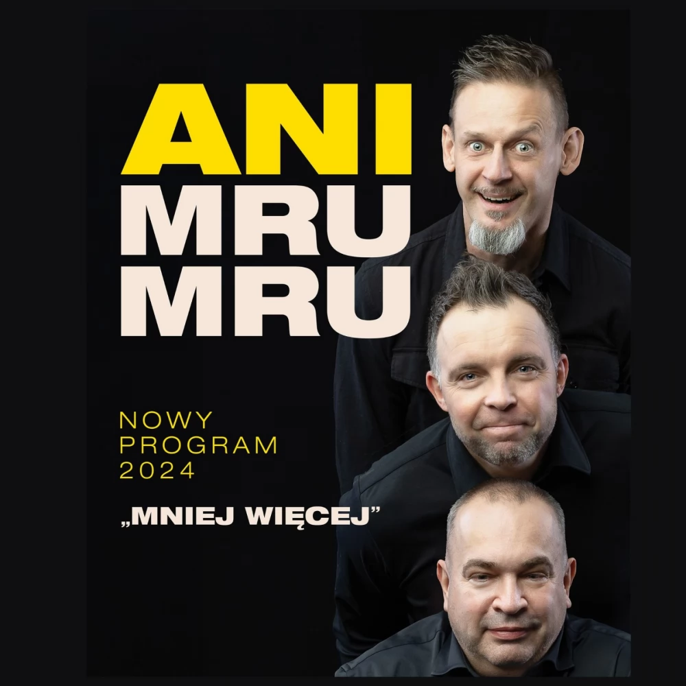 KABARET ANI MRU-MRU w premierowym programie "Mniej więcej"