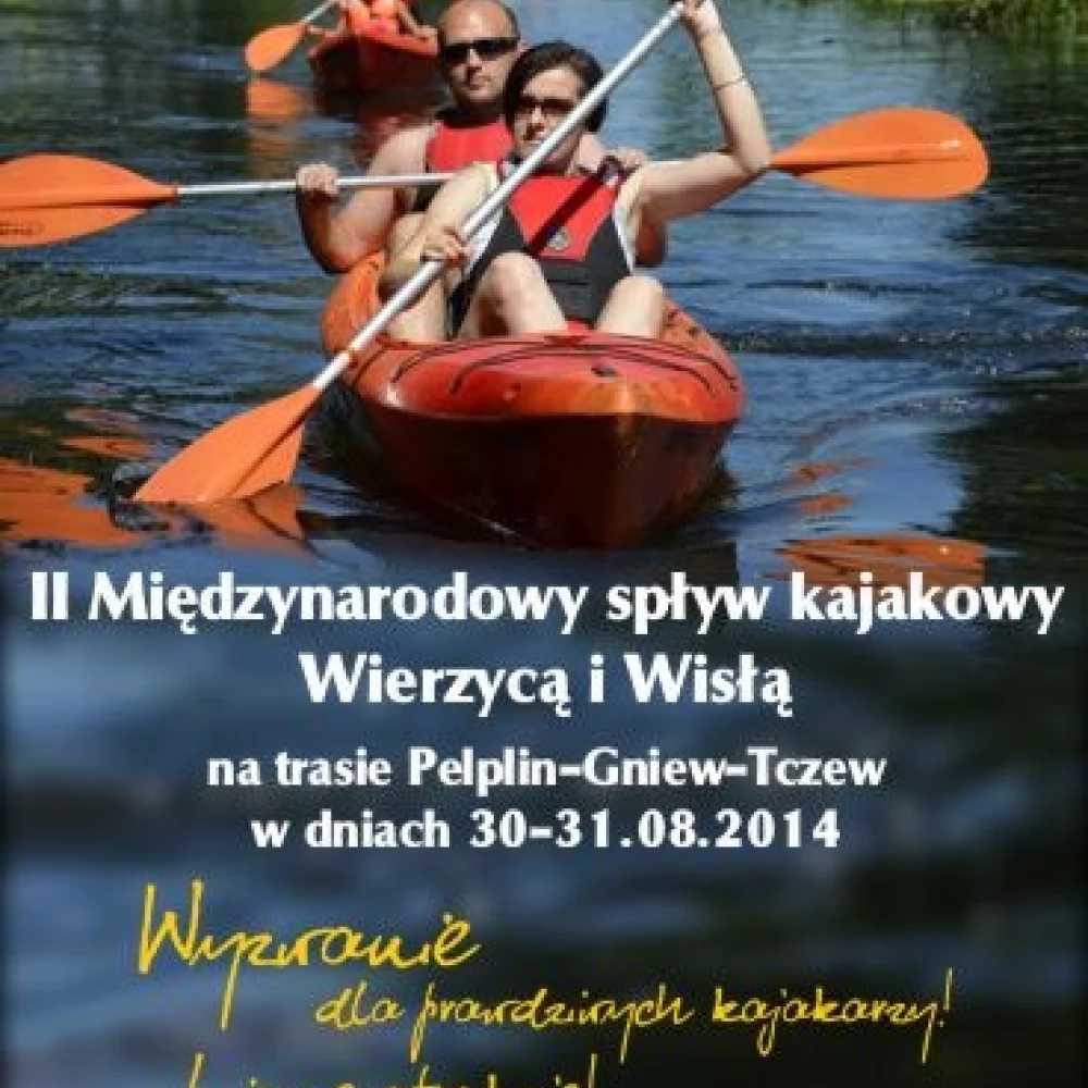 Kajakarze przypłyną do Tczewa
