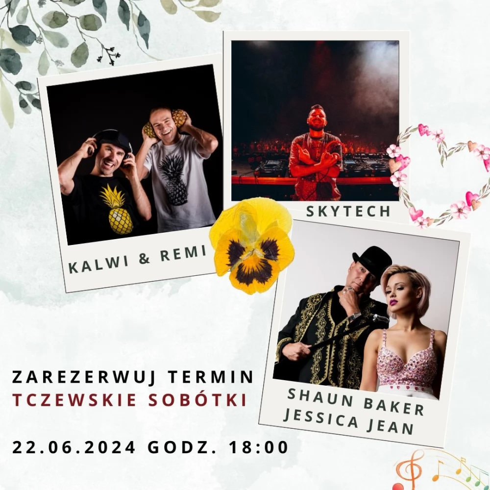 Kalwi & Remi, Skytech i Shaun Baker & Jessica Jean na Sobótkach Tczewskich