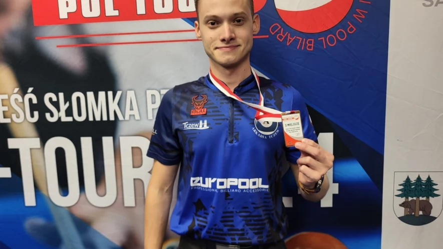 Kamil Sząszor na podium Grand Prix Polski - Kętrzyn 2024