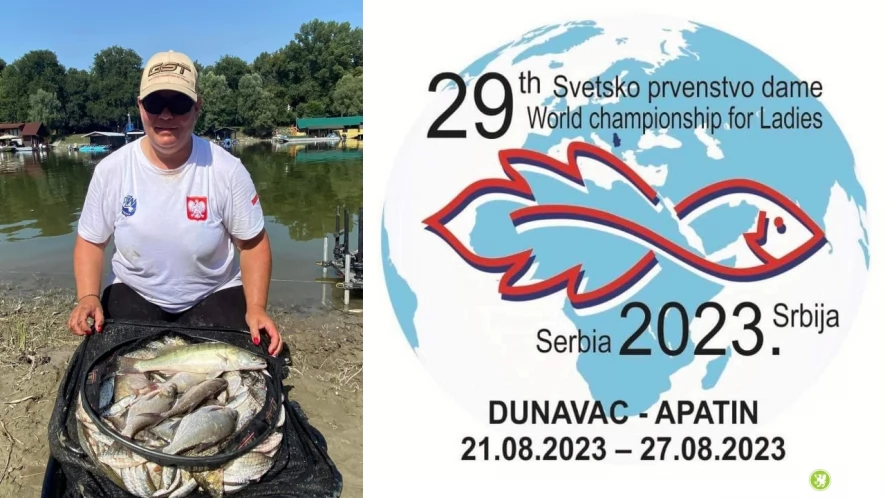 Kamila Justa-Kowalska zdobyła wicemistrzostwo świata w wędkarstwie spławikowym