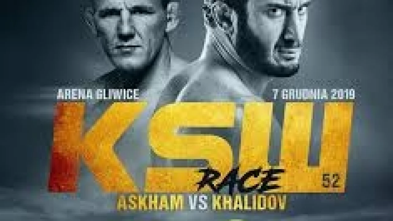 Kanion Sport !!! GALA KSW 52 na dużym ekranie początek godz. 19.00
