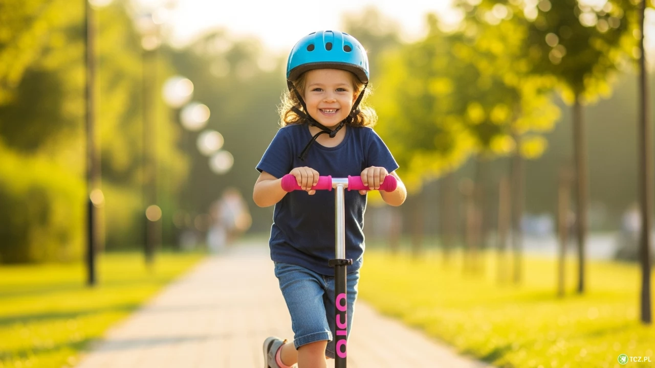 Kaski obowiązkowe dla dzieci na hulajnogach i rowerach