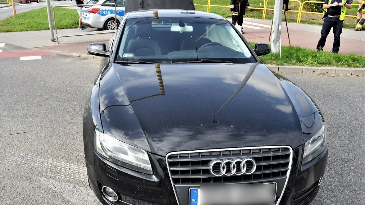 Kierowca ciężarówki stracił prawo jazdy za spowodowanie wypadku