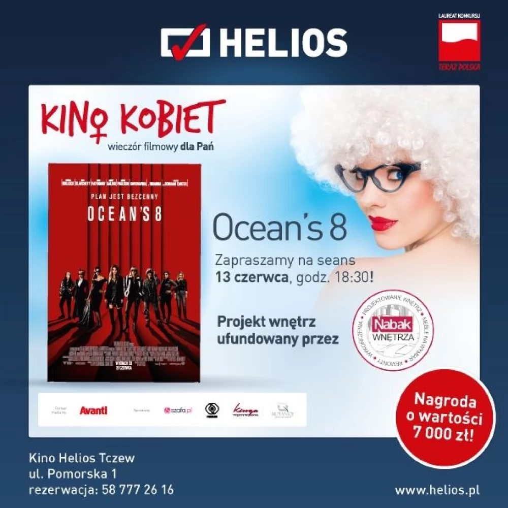 Kino Kobiet. "OCEAN'S 8"
