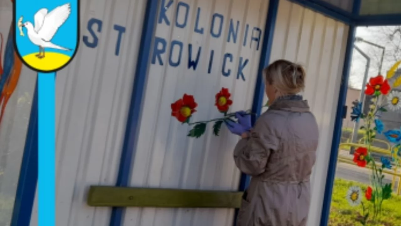Kociewski przystanek w Kolonii Ostrowickiej
