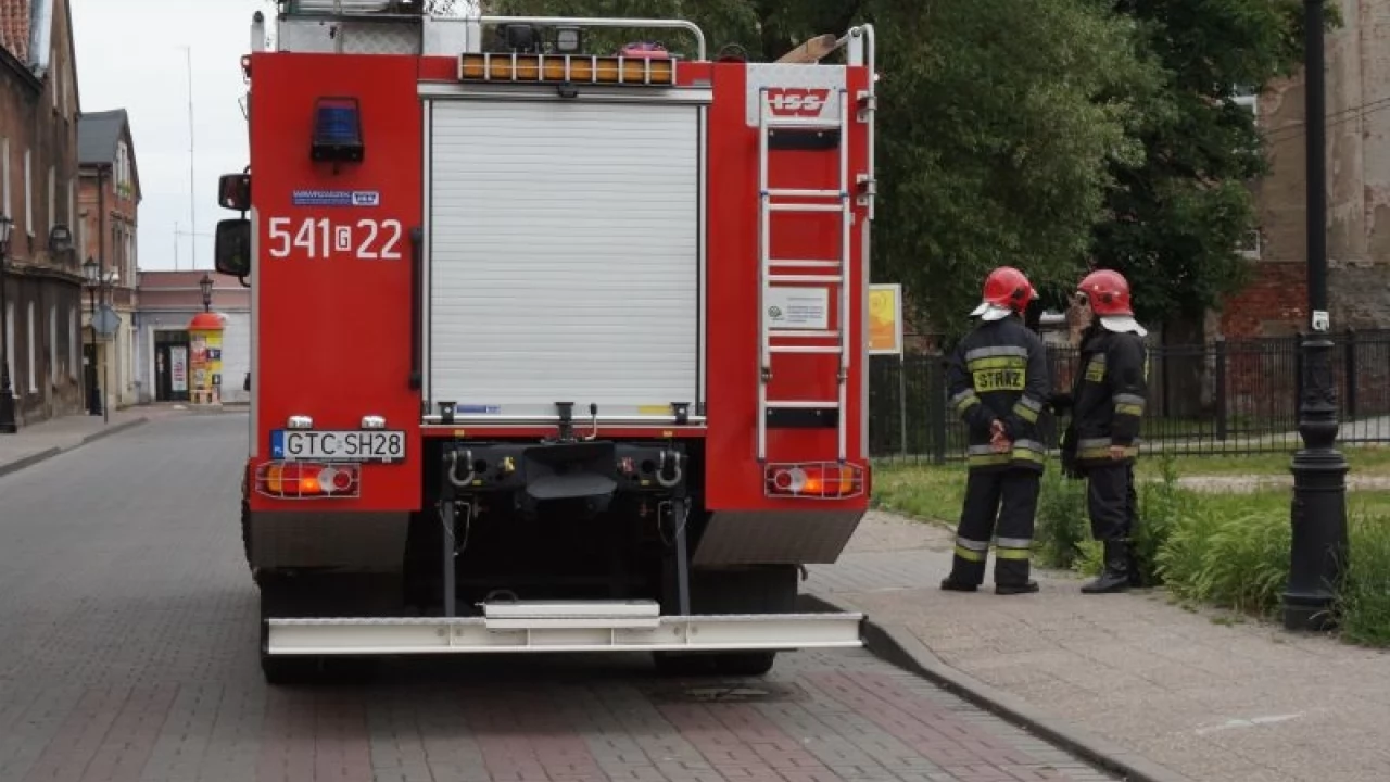 Kolejowe interwencje strażaków