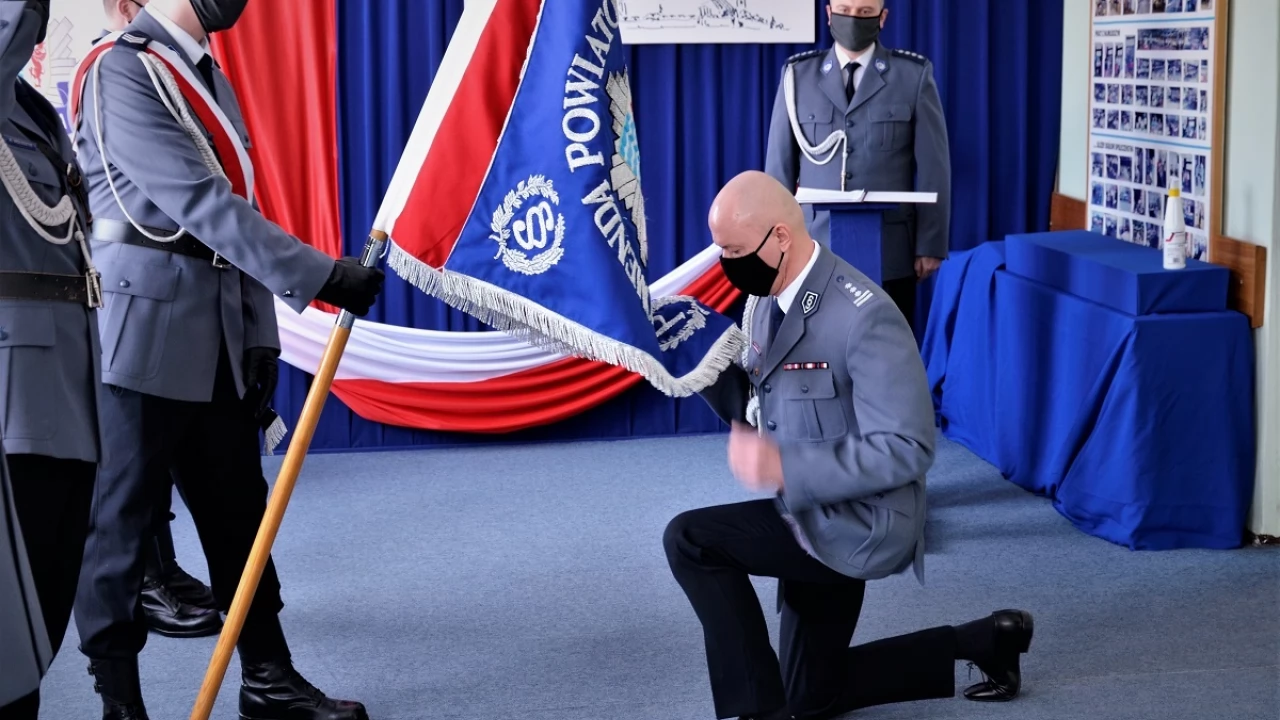 Komendant tczewskiej policji żegna się ze służbą