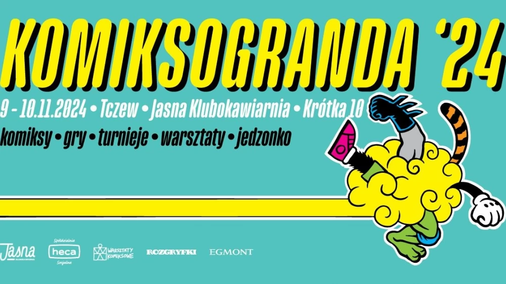 Komiksogranda w Jasnej - zmiana terminu