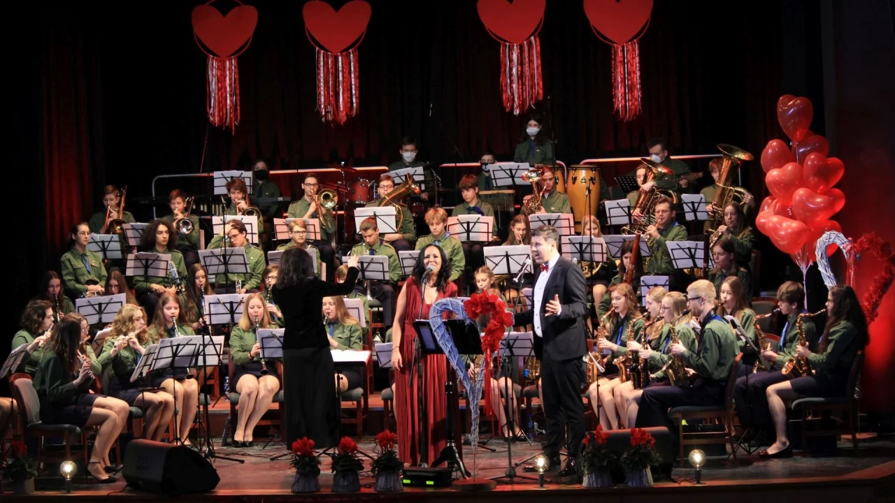 Koncert Walentynkowy w wykonaniu Harcerskiej Orkiestry Dętej