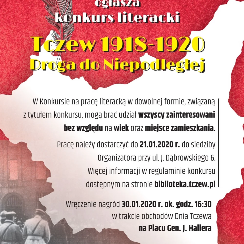 Konkurs literacki Tczew 1918-1920. Droga do Niepodległej