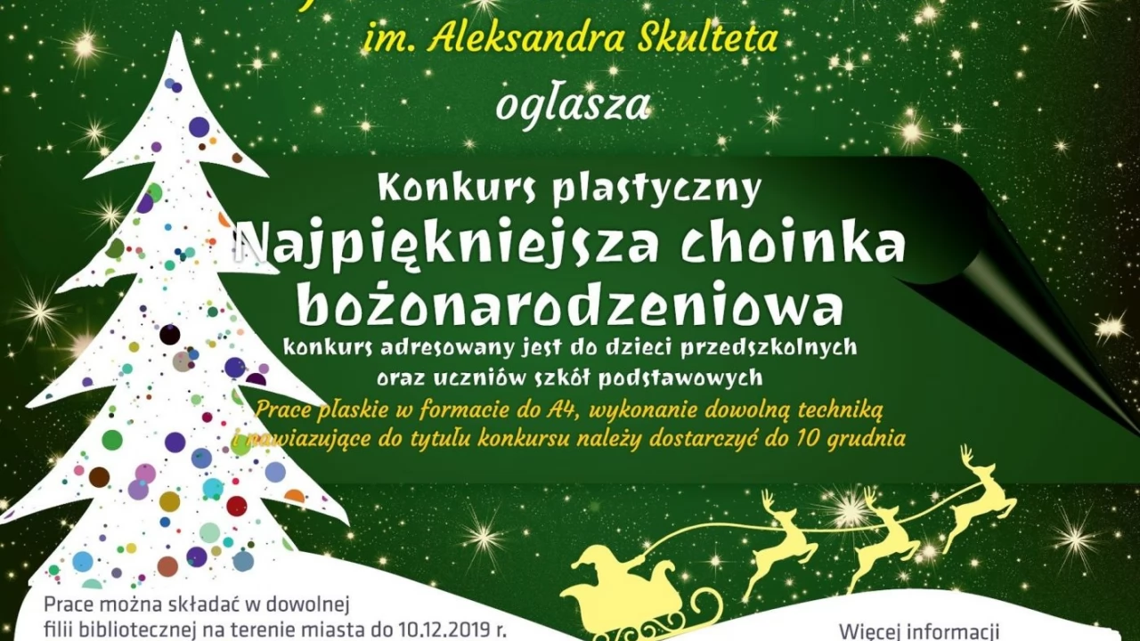 Konkurs na najpiękniejszą choinkę bożonarodzeniową