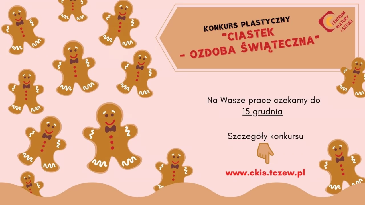 Konkurs plastyczny - "Ciastek - ozdoba świąteczna"