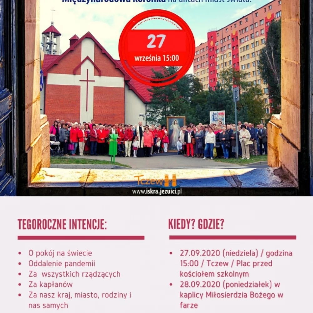 Koronka na ulicach miast świata również w Tczewie